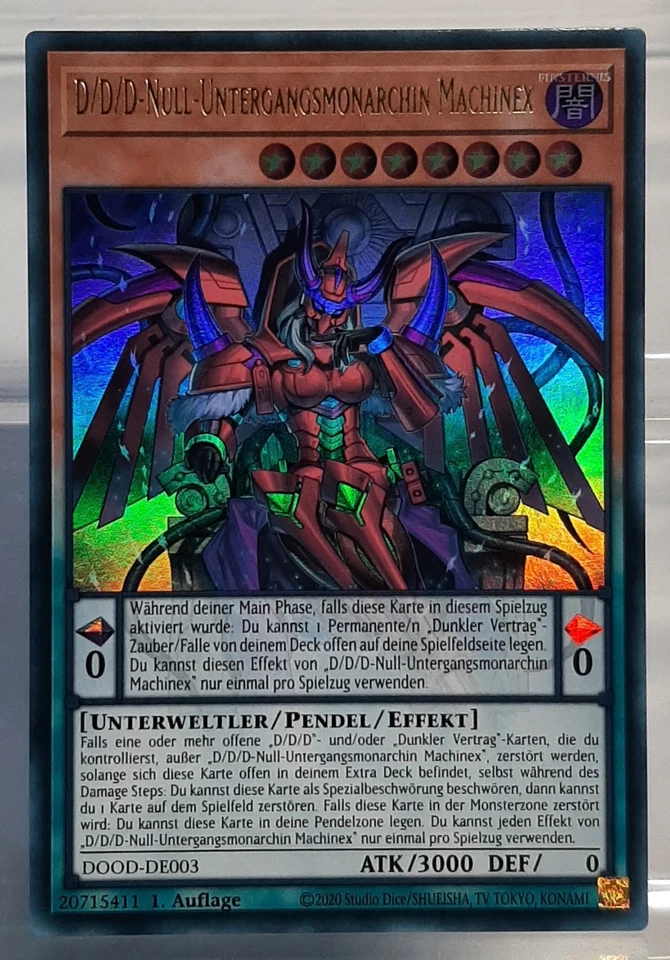D/D/D-Null-Untergangsmonarchin Machinex - UR - DOOD-DE003 - Doom of Dimensions - Bild 1 von 2