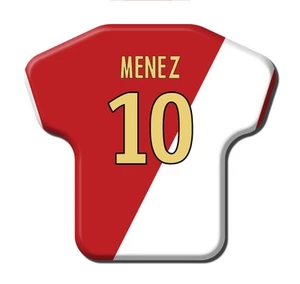 Calamita Simile a T-Shirt Calcio Stagione 2007/2008 Monaco 10 Jeremy Menez - Picture 1 of 9
