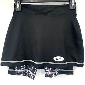 Nike Girls' Dri-FIT Icon Clash 2-in-1 Training Skirt (Black) Size Medium - Picture 1 of 6
