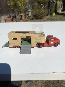 Vintage Matchbox King Size Tractor & Horse Van K-18 Made in England by Lesney - Picture 1 of 5