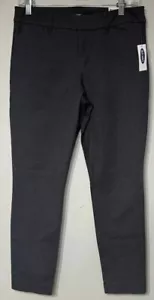 Old Navy Women’s Size 4 Gray Pixie Mid Rise Skinny Ankle Dress Pants NEW - Picture 1 of 7