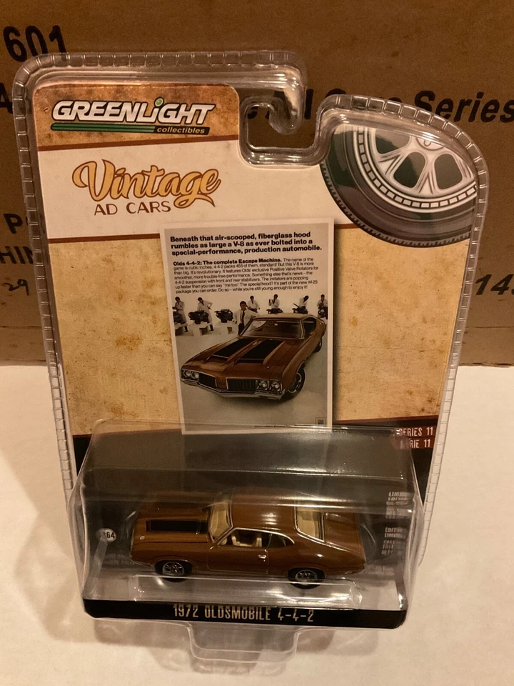 Coches publicitarios Greenlight Vintage 1972 Oldsmobile 442 Foto 1 de 1