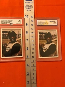 1979 TCMA Roberto Clemente History Series #23 PSA 9 & WCG 10 Baseball Cards - Bild 1 von 4