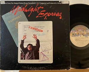Giorgio Moroder Midnight Express Soundtrack Vinyl LP Casablanca NBLP 7114 - Picture 1 of 7