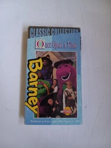 Barney - Once Upon a Time (VHS, 2000, Classic Collection) - Picture 1 of 2