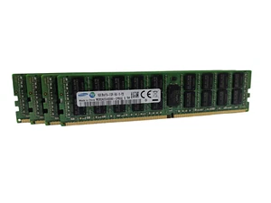 Samsung M393A2G40DB0-CPB3Q (4x16GB) 64GB PC4-17000 DDR4-2133 Reg ECC Server RAM - Picture 1 of 1
