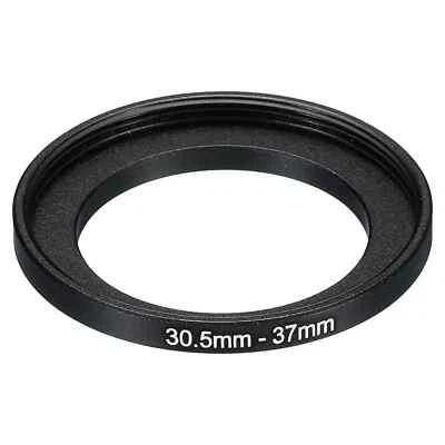 30.5mm-37mm Metal Step Up Ring, Camera Lens Filter Adapter Ring Black - Image 1 of 4