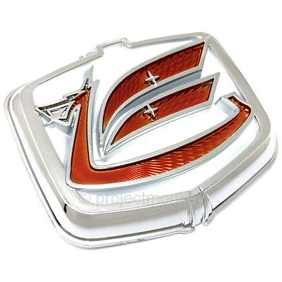 OEM Toyota 70-77 Celica Dragon Viking Quarter Panel Emblem Badge Red Genuine JDM Foto 1 de 2