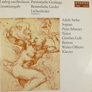 Beethoven Patriotische Gesänge 1971 Eterna 826260 LP-10031 - Imagen 1 de 2