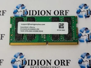 OEMGENUINE 16 GB DDR4 LAPTOP RAM PC4-2666 MHz DWJ642GU42J9266NX-CRX, SKU 13159 - Picture 1 of 1