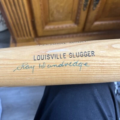 Signed Ray Dandridge Louisville Slugger Personal Model Bat - Image 1 of 4