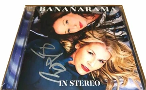 signed Bananarama CD In Stereo Keren Woodward Sara Dallin autograph on booklet - Imagen 1 de 6