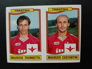 FIGURINA CALCIATORI PANINI 1990/91 TRIESTINA TROMBETTA/... n° 486 NUOVA VELINA - Imagen 1 de 2