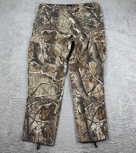 Real Tree Camo Cargo Pants Mens Large 36x32 Hunting Outdoors Woodland - Picture 1 of 8