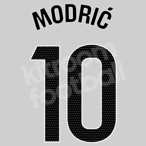 2024-25 Real Madrid Home Name Number Set #10 MODRIC La Liga Repro - Imagen 1 de 1