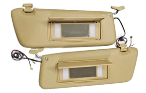 Sunvisors Beige 560SL R107 - 1078103710 1078103810 - Picture 1 of 3