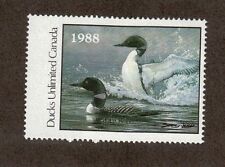 DU1 -  Ducks Unlimited Canada Stamp.  MNH. OG. Single.   #02 DU1