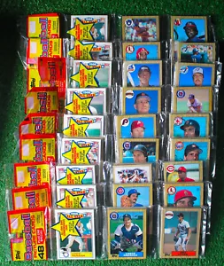 1987 Topps Baseball Karten Gestell Pack Menge (9) Sterne auf der Vorderseite NEU versiegelt - Bild 1 von 3