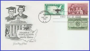 USA3 #1206 U/A ARTMASTER FDC Combo3 Higher Education - Imagen 1 de 1