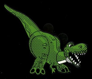 Prendedor Funko Loungefly Rex Angry Disney - Imagen 1 de 1