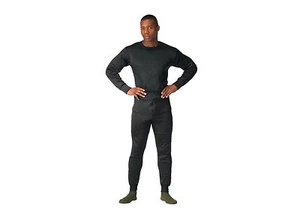 Rothco 6118 ECWCS Poly Crew Neck Top - Black - Picture 1 of 5