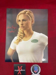 ANNA PAQUIN HANDSIGNIERT SIGNIERT 11x14 FOTO! ECHTES BLUT! SOOKIE! BECKETT COA! - Bild 1 von 1