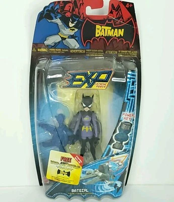 The Batman EXP Extreme Power Batgirl Purple Action Figure Power Key NEW Sealed - Image 1 of 4