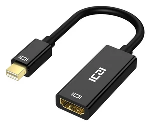 ICZI Adattatore Mini DisplayPort a HDMI 4K Convertitore Maschio Mini DP - Foto 1 di 24