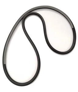 New OEM Front door inner rubber seal trim L/R Audi A3 silver 8P4831721C6V9 - Bild 1 von 2