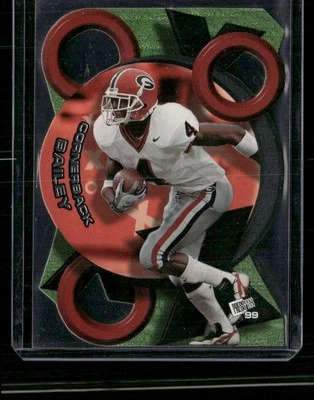 1999 Press Pass #XO3 Champ Bailey X's and O's RC - Image 1 of 2