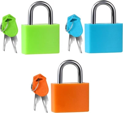 Suitcase Lock Luggage Locks with Keys 23mm Small Luggage Padlocks - Image 1 of 3
