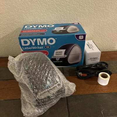 Código de barras de etiquetas térmicas Dymo LabelWriter 450 - Caja abierta cables nuevos Foto 1 de 4