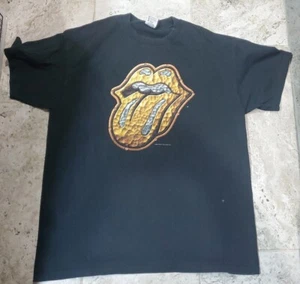 ULTRA RARE VINTAGE 1997 ROLLING STONES SOLDIER FIELD CHICAGO SHIRT MEN'S SIZE XL - Picture 1 of 6