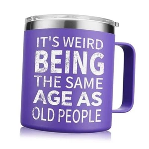 Christmas Gifts for Women, Birthday Funny Valentines Day Gifts for Purple-14oz - Picture 1 of 7