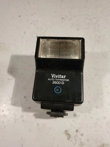 Vintage Vivitar Auto Thyristor 2600-d Flash *UNTESTED* - Picture 1 of 4