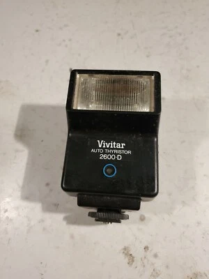 Vintage Vivitar Auto Thyristor 2600-d Flash *UNTESTED* - Image 1 of 4