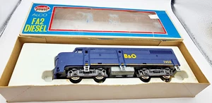 Vintage Model Power HO ALCO FA2 Diesellok B&O Baltimore & Ohio 7458 läuft - Bild 1 von 11