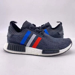 Adidas NMD R1 "TRI COLOR BLACK" 2016 - Size 9 - BB2887 (122-67) - Picture 1 of 9