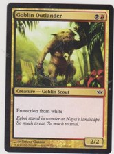 Magic MTG Tradingcard Conflux 2009 Goblin Outlander 109/145