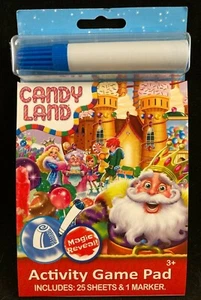 Candy Land - Activity Game Pad - 25 Sheets & 1 Magic Revel Marker - Mini Pad - Bild 1 von 4