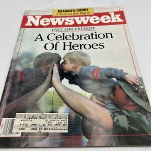 Newsweek Magazine July 6, 1987 A Celebration Of Heroes