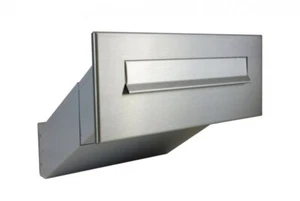 Through The Wall Letterbox LDD-041 230-380mm Stainless Steel Telescopic - Picture 1 of 10