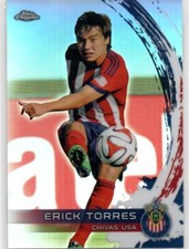 2014 Topps Chrome MLS REFRACTOR #52 Erick Torres CHIVAS USA parallel 92