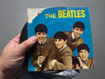 The Beatles Rock and Roll Music Eight Days a Week 45 rpm vinyl w PS Middle East - Image 1 of 4