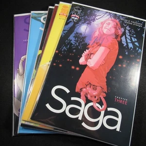 Saga: Single Issue Englisch Auswahl, 3, 4, 5, 6, 7, 8, 9 - US Image Comics - Bild 1 von 14