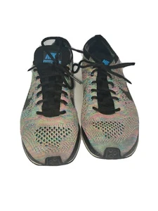 Nike Flyknit Racer Sneakers Men Size 4.5 Multicolor 2.0 Running 526628-304 - Picture 1 of 10