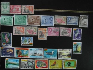 Gold Coast latterly Ghana KGVI 1938/QEII defs.1952 +Independence 1957 + recent. - Picture 1 of 5