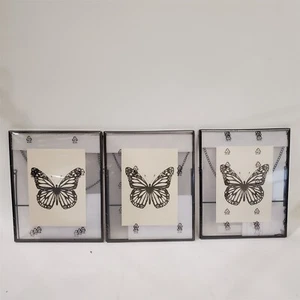 Lot of 3IKEA LERBODA 7-3/4 x 9-3/4 inch Dark Gray Photo Frame 20 x 25 cm - Picture 1 of 2