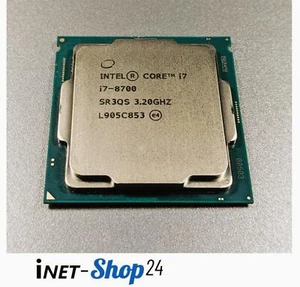 Processeur Intel Core i7-8700 - 3,2 GHz - Socket 1151 - Coffee Lake-S SR3QS - Photo 1/1
