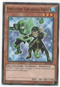 YU-GI-OH! YS14-IT020 Evocatore Tartaruga Verde Comune 1° edizione Italiano  - Imagen 1 de 1